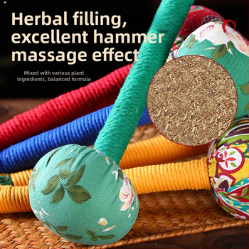 Mugwort Hammer - Χειροκίνητο μασάζ χτύπημα για ολόσωμα σημεία βελονισμού και μεσημβρινούς, μοντέλο Mugwort hammer, συσκευή Moxa