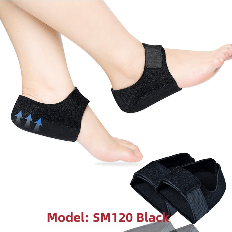 SM120 Silikonska jastučić za petu za cipe – materijal: diving cloth + gel, pogodna za tenisice, čizme, casual i platnene cipele; stil: jastučić za petu; sve sezone