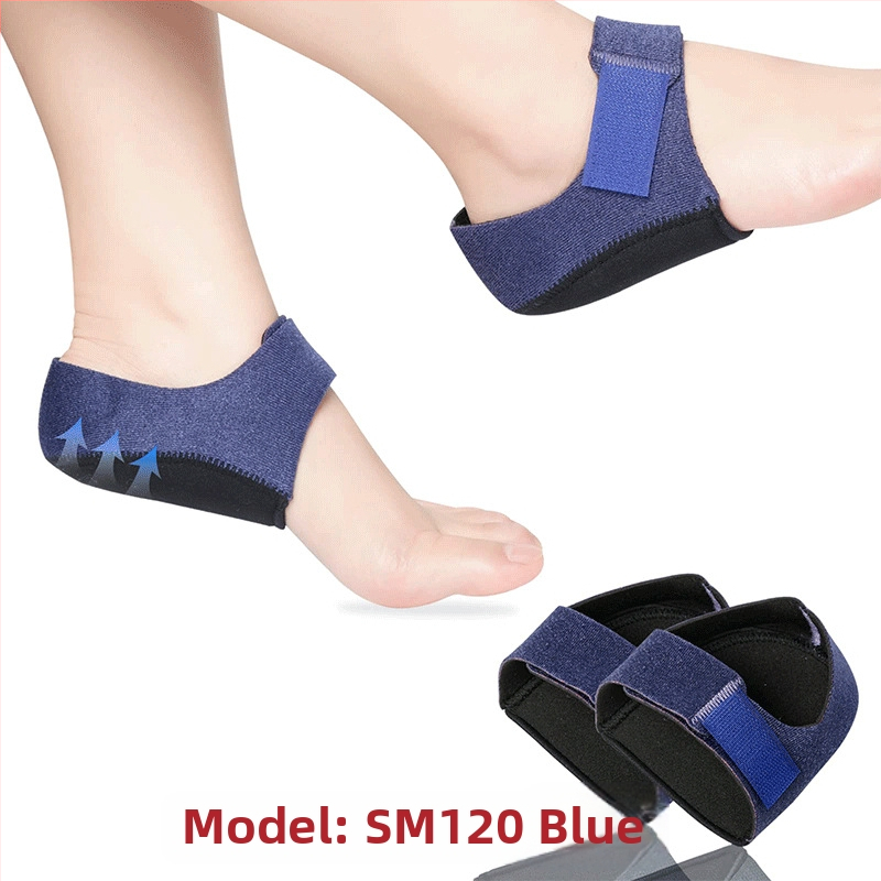 SM120 Silikonska jastučić za petu za cipe – materijal: diving cloth + gel, pogodna za tenisice, čizme, casual i platnene cipele; stil: jastučić za petu; sve sezone