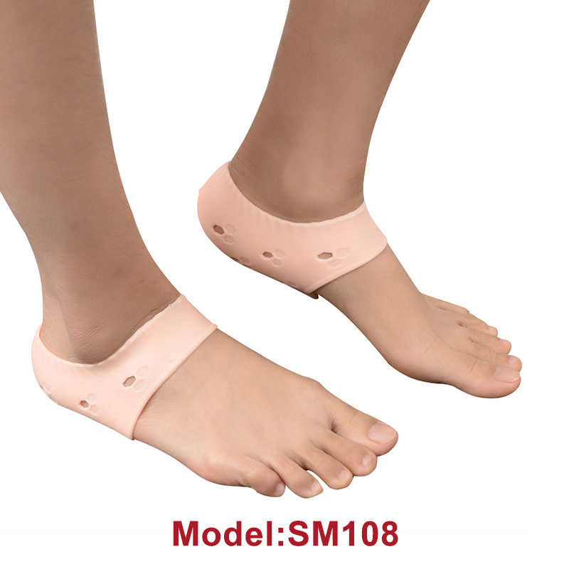 SM120 Silikonska jastučić za petu za cipe – materijal: diving cloth + gel, pogodna za tenisice, čizme, casual i platnene cipele; stil: jastučić za petu; sve sezone