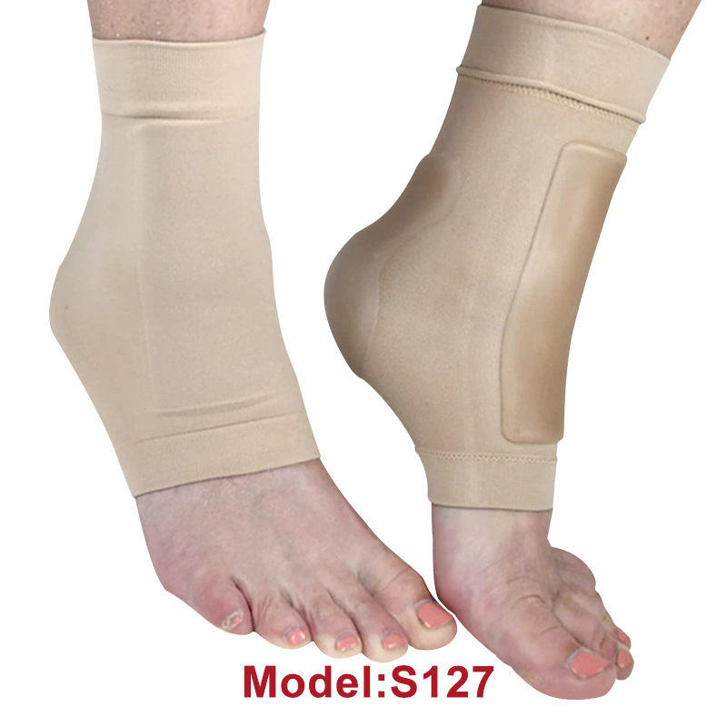 SM120 Silikonska jastučić za petu za cipe – materijal: diving cloth + gel, pogodna za tenisice, čizme, casual i platnene cipele; stil: jastučić za petu; sve sezone