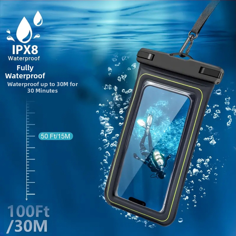 Телефонна водоустойчива чанта за открито | ABS+PVC+гъба | плаваща | съвместима с тъчскрийн | водоустойчива тъкан | марка YFAN