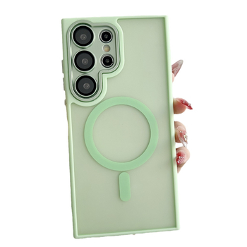 Θήκη Samsung S25 Ultra με ματ PC και μαγνητική ασπίδα — ανθεκτική σε πτώσεις, προστασία από αποτυπώματα, πλήρης κάλυψη, παραμετροποίηση