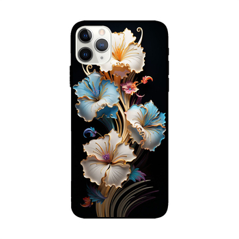 Θήκη iPhone 14 Pro Max με σχέδιο λουλουδιών σε ελαιογραφία, ματ TPU, ζωγραφισμένη επιφάνεια, προστασία από πτώσεις, δυνατότητα εξατομίκευσης