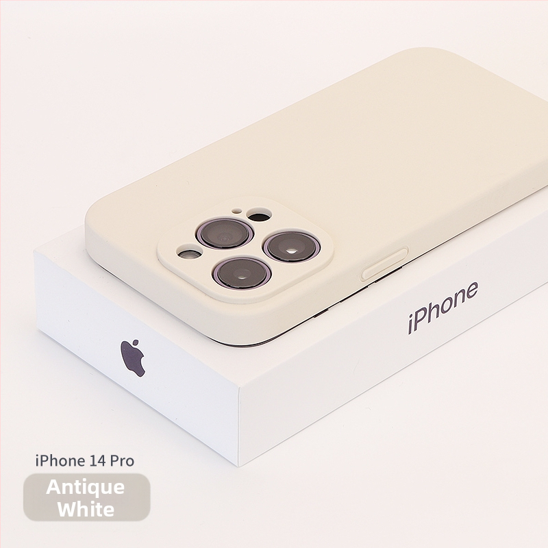 Carcasă de telefon cu acoperire completă a obiectivului, anti-cădere, construcție cu lichid, pentru seria iPhone 13/14