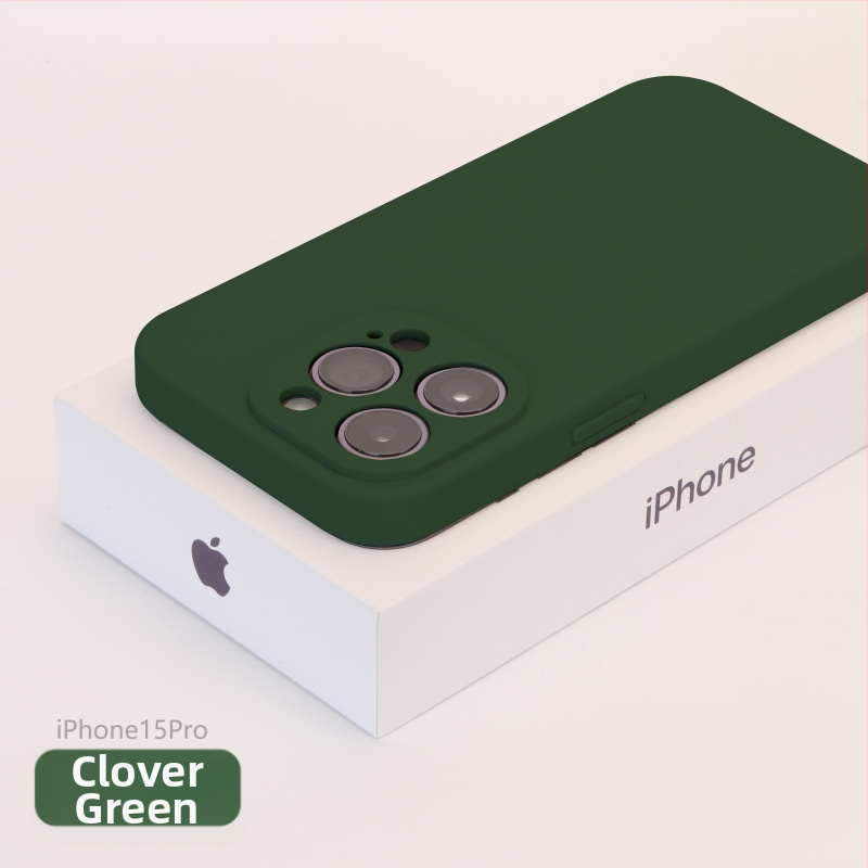 Carcasă de telefon cu acoperire completă a obiectivului, anti-cădere, construcție cu lichid, pentru seria iPhone 13/14