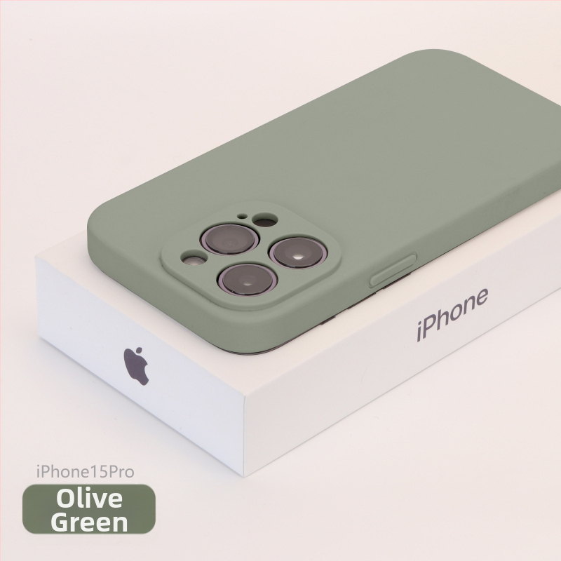 Carcasă de telefon cu acoperire completă a obiectivului, anti-cădere, construcție cu lichid, pentru seria iPhone 13/14