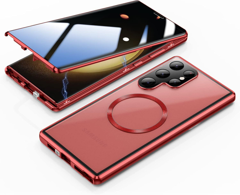 Carcasă Samsung S25U/S24FE cu construcție din aliaj de aluminiu și sticlă, prelucrare CNC, antișoc și rezistență la uzură