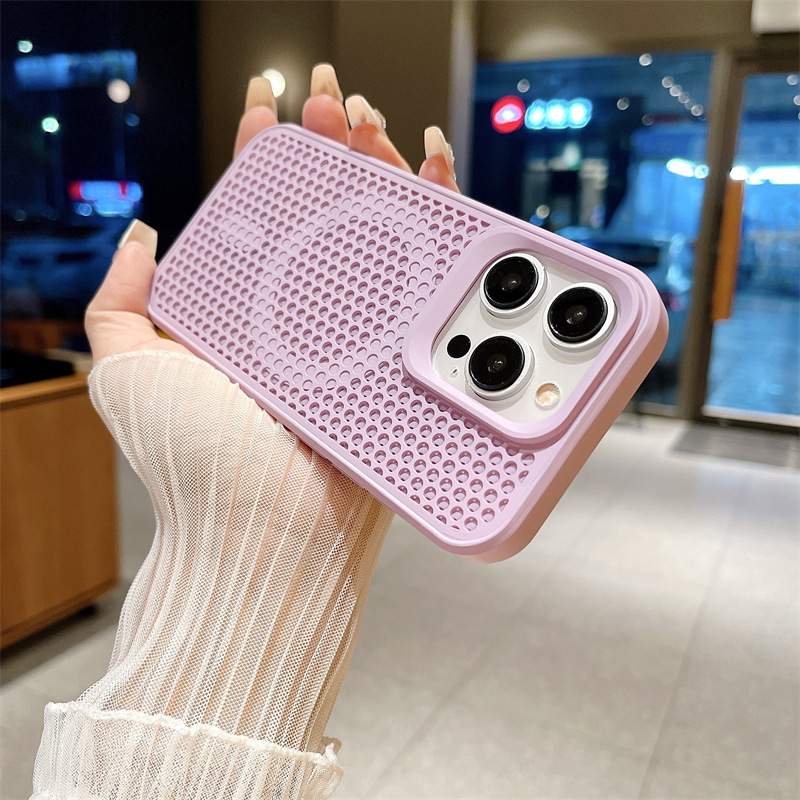 Carcasă dură magnetică cu disipare a căldurii pentru Apple iPhone Pro Max seria, TPU+PC, design gol, capac spate, design pentru cupluri