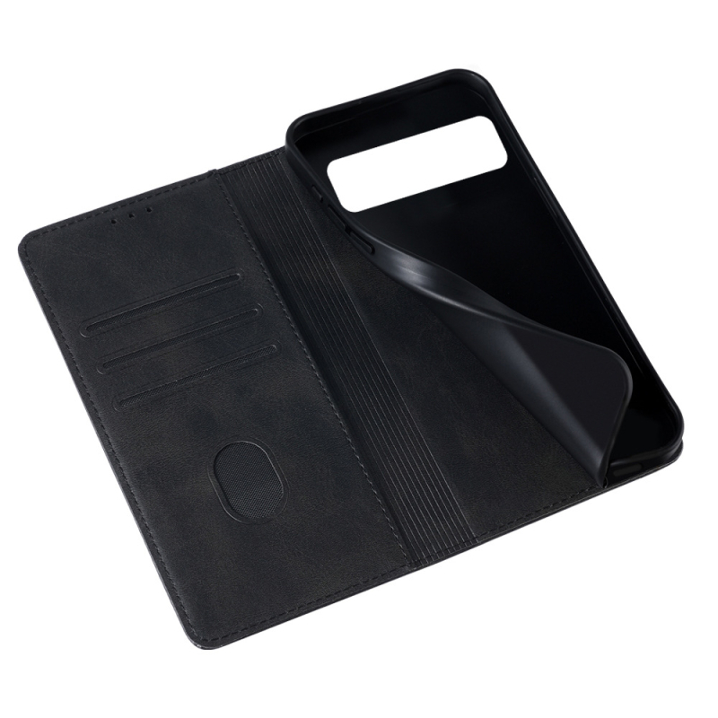 Θήκη Google Pixel με καπάκι αναδιπλούμενο, PU+TPU, χειροποίητη, μαγνητική βάση, δυνατότητα προσαρμογής