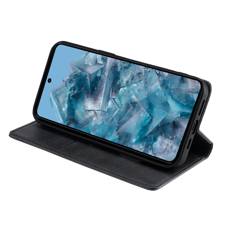Θήκη Google Pixel με καπάκι αναδιπλούμενο, PU+TPU, χειροποίητη, μαγνητική βάση, δυνατότητα προσαρμογής