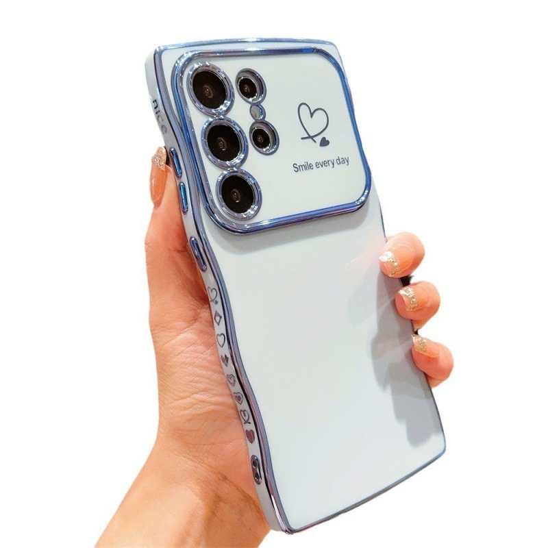 Samsung viedtālruņa vāciņš – elektroplatinēts TPU, pret triecieniem, siltuma izkliede, pret pirkstu nospiedumiem, pielāgojams