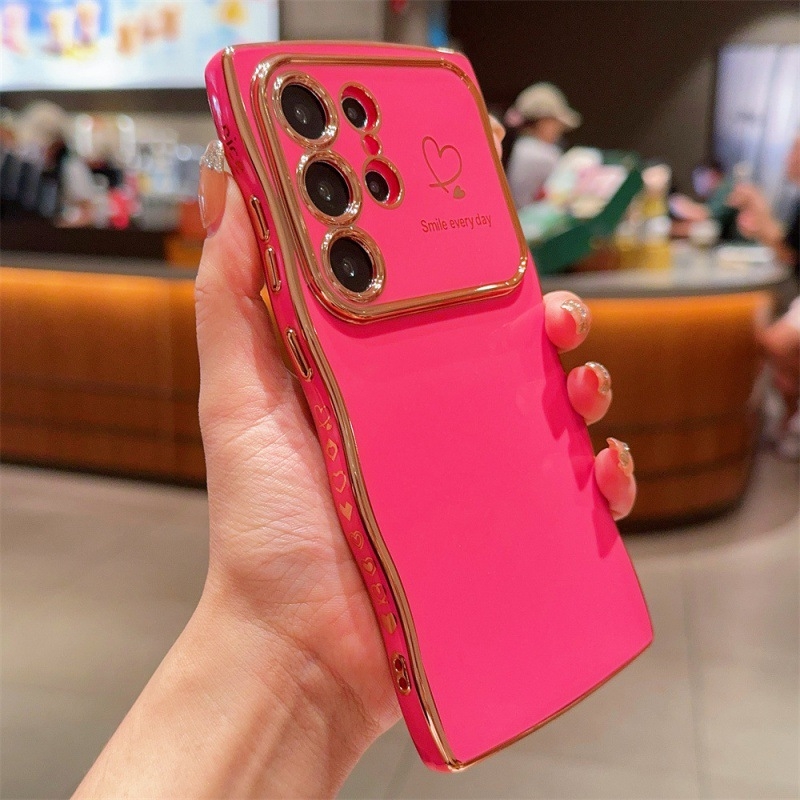 Husă pentru Samsung – TPU electroplatinat, rezistentă la șocuri, disipare a căldurii, anti-amprentă, personalizabilă