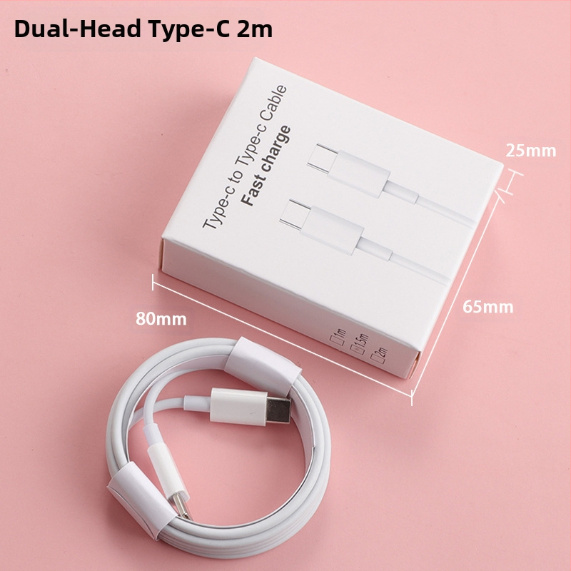 TYPE-C кабел за iPhone 15, бързо зареждане, 60W, TPE, конектор с един край