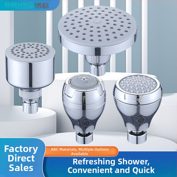 Tuš glava, ABS materijal, ušteda vode, zidni dizajn, novi kineski stil