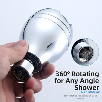 Tuš glava, ABS materijal, ušteda vode, zidni dizajn, novi kineski stil