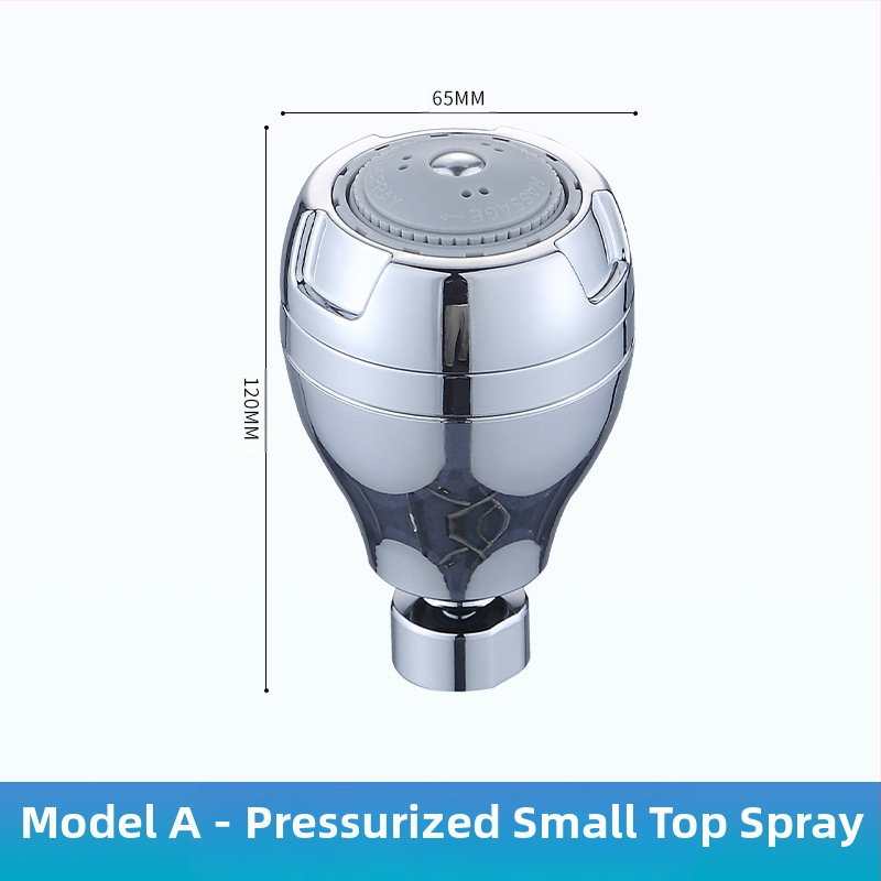 Tuš glava, ABS materijal, ušteda vode, zidni dizajn, novi kineski stil