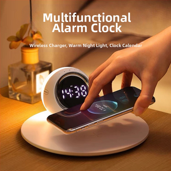 Ceas de alarmă Memories – Afișaj cu tub digital, Mișcare electronică, Grosime 10 mm, Carcasă ABS, Alimentare externă