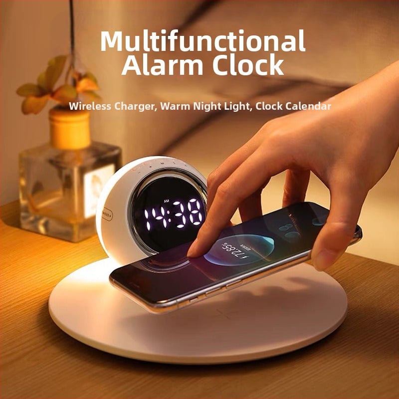 Modinātājs Memories – Digitālais caurulīšu displejs, Elektroniskā kustība, 10 mm biezums, ABS korpuss, Ārējā barošana