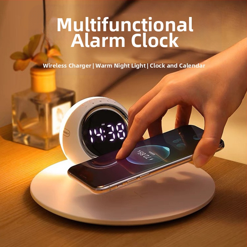 Ceas de alarmă Memories – Afișaj cu tub digital, Mișcare electronică, Grosime 10 mm, Carcasă ABS, Alimentare externă