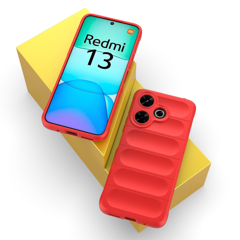 Θήκη κινητού για Redmi 13 4G και Redmi Note 13R – TPU+PC, πίσω κάλυμμα, χύτευση με έγχυση, προσαρμόσιμο