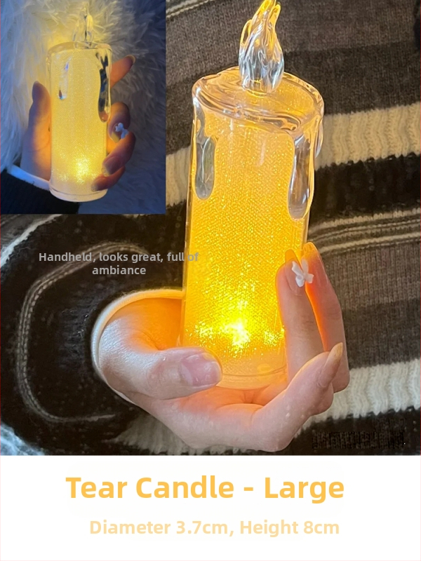 Bezdima LED svijeća za romantične prijedloge i scensku dekoraciju | Vosak od smjese soje | Značka: Drugo