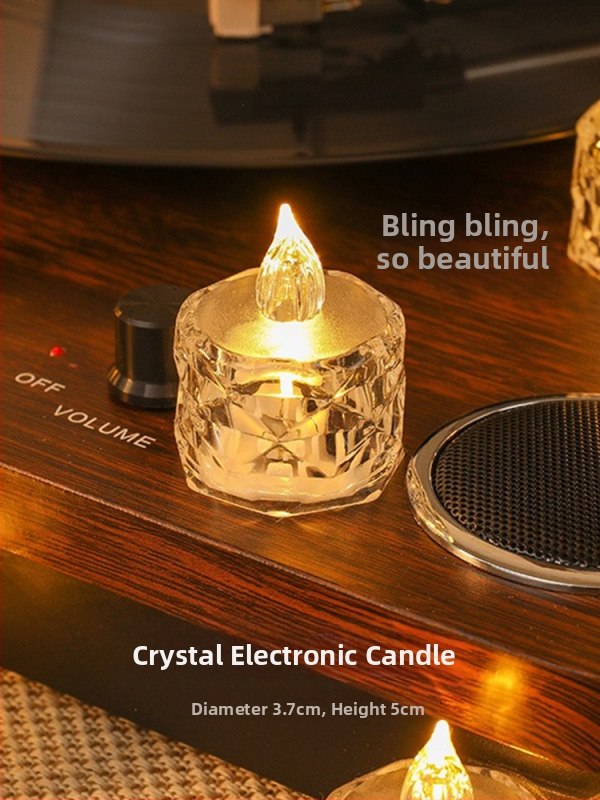 Bezdima LED svijeća za romantične prijedloge i scensku dekoraciju | Vosak od smjese soje | Značka: Drugo