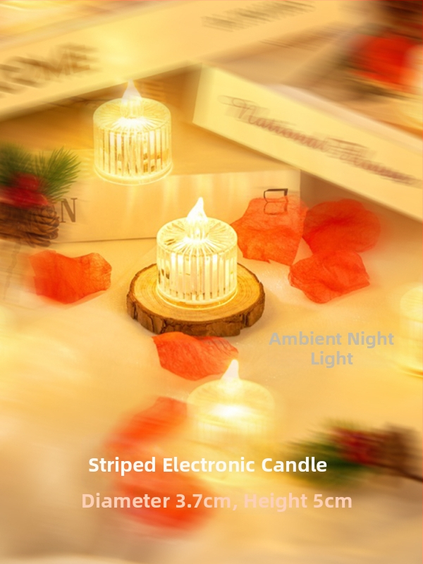 Bezdima LED svijeća za romantične prijedloge i scensku dekoraciju | Vosak od smjese soje | Značka: Drugo