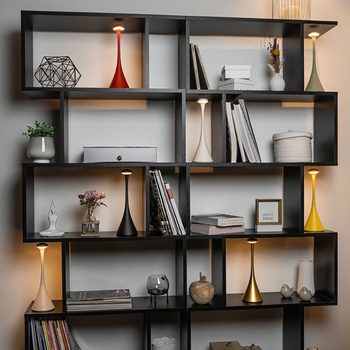 Φωτιστικό περιβάλλοντος για κομοδίνο με μεταλλική βάση, μοντέρνο μινιμαλιστικό στυλ, μοντέλο T823, τάση ≤36V