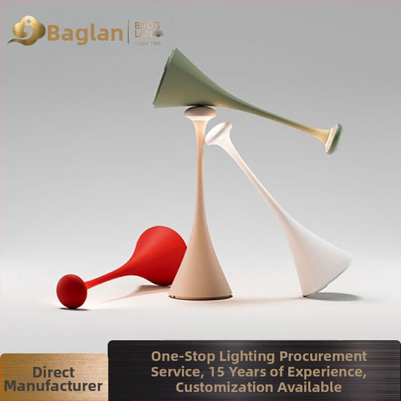 Амбиентна светлина нощна лампа с метална конструкция, модерен стил, модел T823, напрежение ≤36V