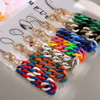 Privjesak za telefon od akrila s mat završnim premazom (Tip: Privjesak; Materijal: Akril; Obrada: Djelomično ručna izrada; Godina/Sezona: Ljeto 2023)