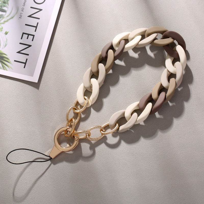 Privjesak za telefon od akrila s mat završnim premazom (Tip: Privjesak; Materijal: Akril; Obrada: Djelomično ručna izrada; Godina/Sezona: Ljeto 2023)