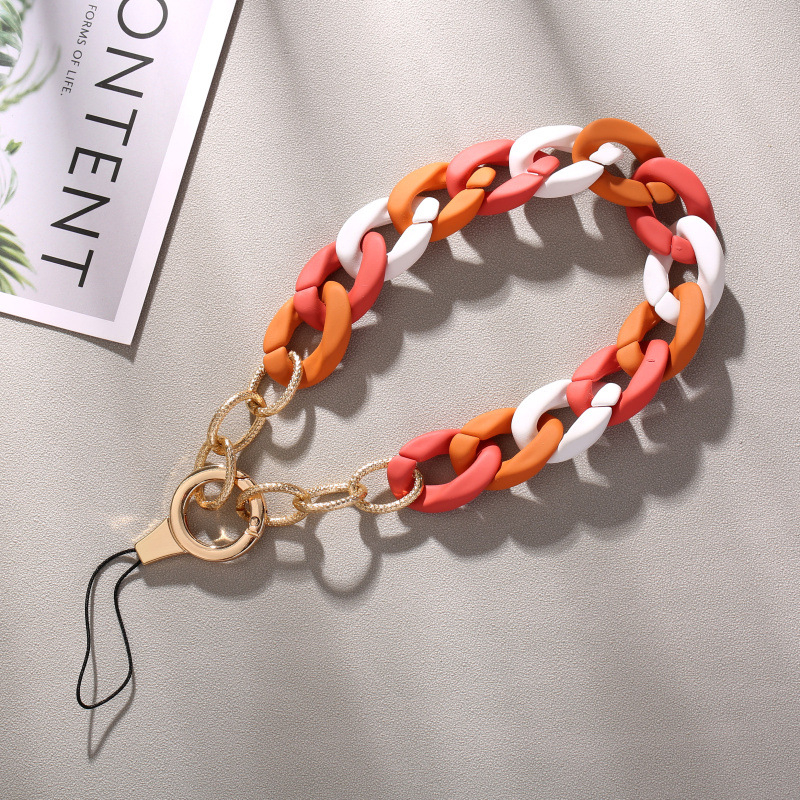 Privjesak za telefon od akrila s mat završnim premazom (Tip: Privjesak; Materijal: Akril; Obrada: Djelomično ručna izrada; Godina/Sezona: Ljeto 2023)