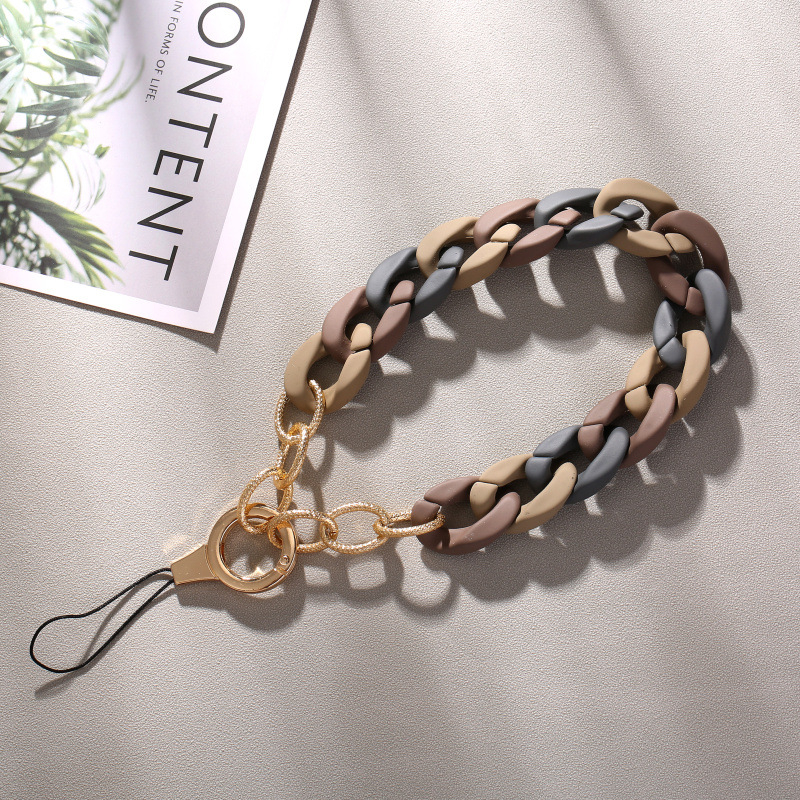 Privjesak za telefon od akrila s mat završnim premazom (Tip: Privjesak; Materijal: Akril; Obrada: Djelomično ručna izrada; Godina/Sezona: Ljeto 2023)