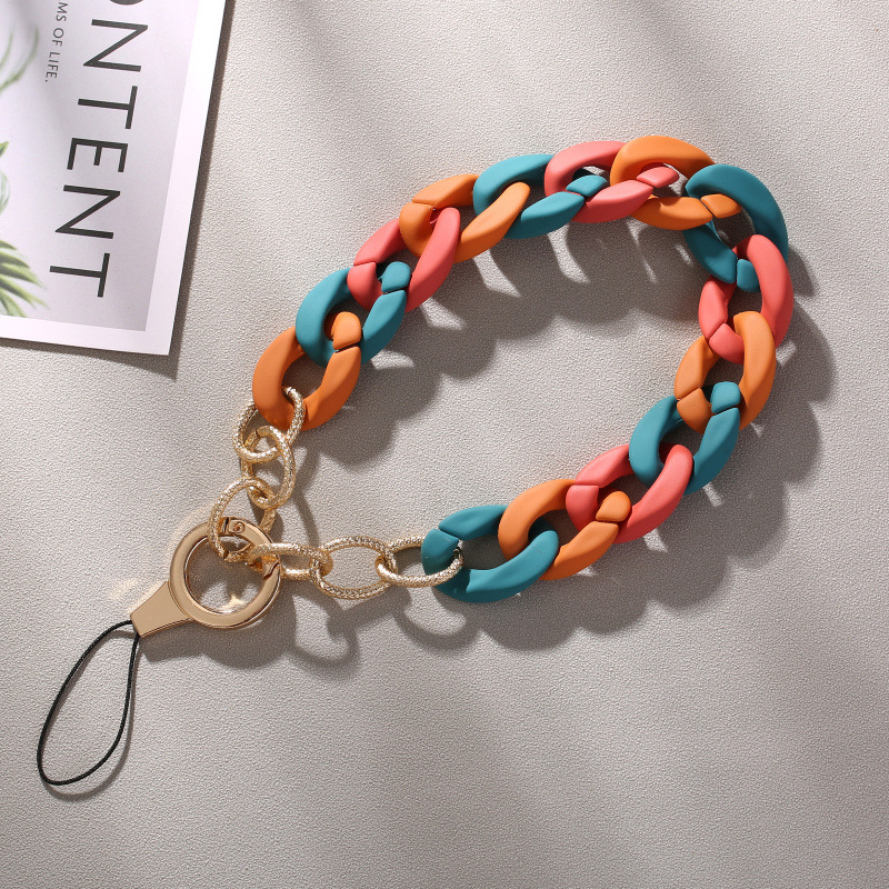 Privjesak za telefon od akrila s mat završnim premazom (Tip: Privjesak; Materijal: Akril; Obrada: Djelomično ručna izrada; Godina/Sezona: Ljeto 2023)