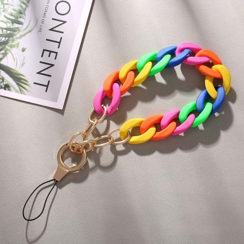 Privjesak za telefon od akrila s mat završnim premazom (Tip: Privjesak; Materijal: Akril; Obrada: Djelomično ručna izrada; Godina/Sezona: Ljeto 2023)