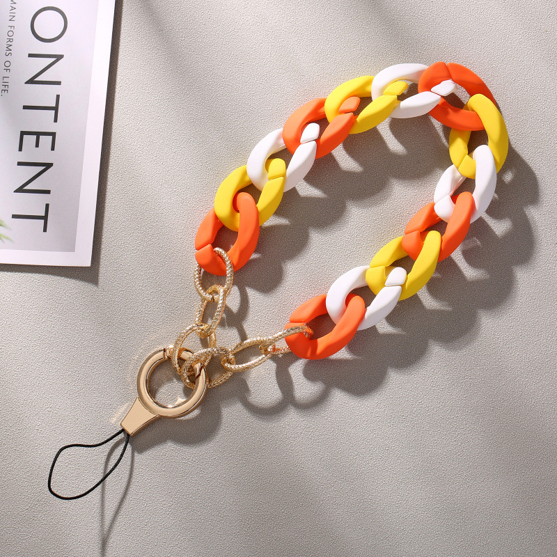 Privjesak za telefon od akrila s mat završnim premazom (Tip: Privjesak; Materijal: Akril; Obrada: Djelomično ručna izrada; Godina/Sezona: Ljeto 2023)