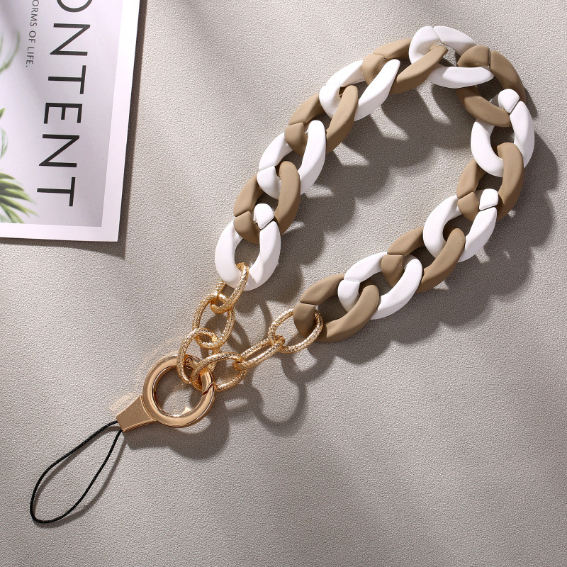 Privjesak za telefon od akrila s mat završnim premazom (Tip: Privjesak; Materijal: Akril; Obrada: Djelomično ručna izrada; Godina/Sezona: Ljeto 2023)