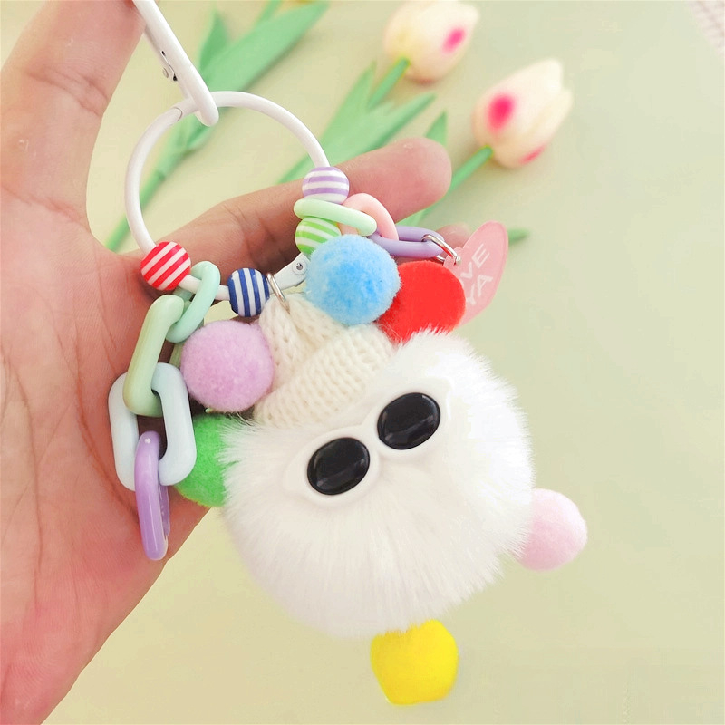 Плюшена елфова висулка-ключодържател – сладък подарък аксесоар за телефон и чанта