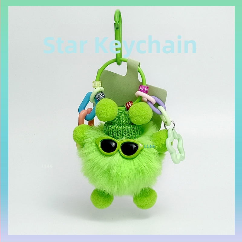 Плюшена елфова висулка-ключодържател – сладък подарък аксесоар за телефон и чанта