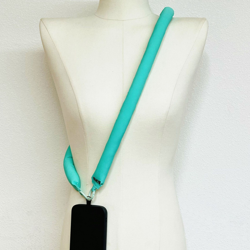 Carcasă de telefon din bumbac cu bretea DIY și geantă de încheietură – design original, ornament suspendat, model stele/soare și lună, cusut