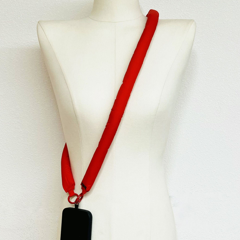 Carcasă de telefon din bumbac cu bretea DIY și geantă de încheietură – design original, ornament suspendat, model stele/soare și lună, cusut