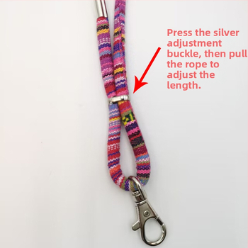 Ланярд за мобилен телефон с въже в етно стил и метална катарама – ръчна изработка, унисекс, персонализирани стилове