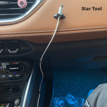 Κλιπ καλωδίων αυτοκινήτου, υλικό TPR, διαχείριση καλωδίων, οργανωτής καλωδίων