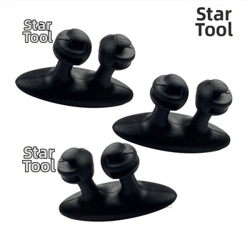 Κλιπ καλωδίων αυτοκινήτου, υλικό TPR, διαχείριση καλωδίων, οργανωτής καλωδίων