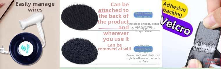 Käsitsi kasutatav kaablite hoiukarp lauakasutuseks – plastist kaablite korraldaja