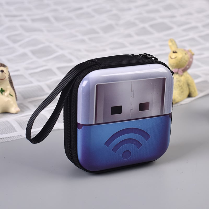 Novčanik od tin plate (cinkovog pleha), mini kvadratna zip torbica s geometrijskim uzorkom, dizajn s 1 preklopom, ultra lagan