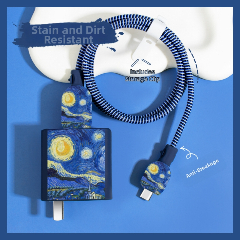 Oppo80W зарядно защитно покритие - силиконов калъф от Yameite за OPPO зарядни устройства