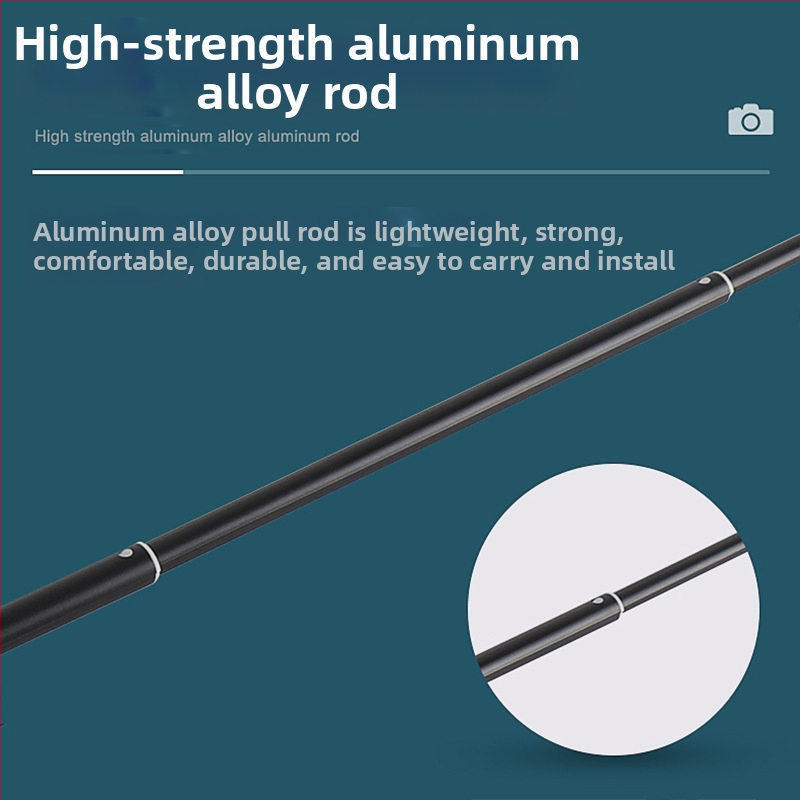 Selfie стойка за спортни камери със алуминиева сплав, телескопично удължение, 3-осов гимбал, петчастова конструкция, товароподемност до 2 кг