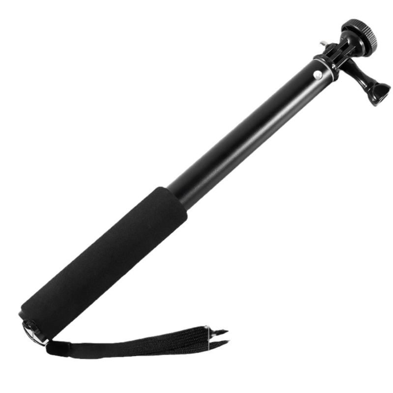 Selfie štap za akcijske kamere s aluminijskim zliatinama, teleskopsko proširenje, 3-osni gimbal, petsegmentni dizajn, nosivost do 2 kg